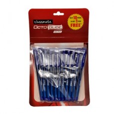 ITC Classmate Octoglide Gel Pen Pack of 10, BLUE